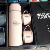 فلاسک ۳ کاپ با چاپ برند شما