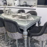 باسلام میز ناهار خوری ۶ نفره نو