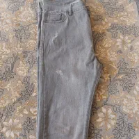 شلوارجین اسکینی طوسی روشن درحد نو|لباس|سمنان, |دیوار