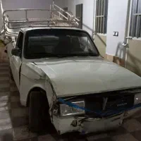 پیکان وانت دوگانه سوز کارخانه مدل ۹۰ تصادفی