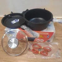 زودپز ماهیتابه رژیمی قابلمه (چند کاره چدنی تفلون )|ظروف پخت‌وپز|اهواز, کوروش|دیوار