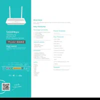 مودم فیبرنوری G442 Utel یوتل|مودم و تجهیزات شبکه|تهران, سازمان برنامه جنوبی|دیوار