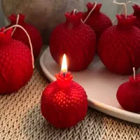 شمع برای شب یلدا|صنایع دستی و سایر لوازم تزئینی|زبرخان, |دیوار