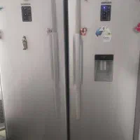 یخچال دوقلو دونار نقره ای،کم کارکرد درحدنو