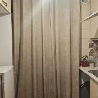 ۲عدد پرده بامیل پرده در دوسایز در حد نو