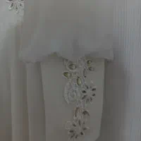پیراهن عقد مجلسی سفید سایز ۴۰(عروس)|لباس|اهواز, لشکرآباد|دیوار