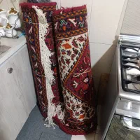 فرش دست بافت کاملا پشم بدون هیچ ایرادی ونقص|فرش|باقرشهر, |دیوار