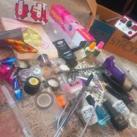 وسایل کامل کاشت ناخن استفاده نشده