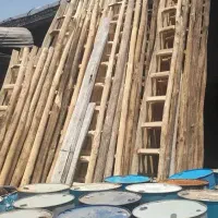 نردبان رنگ کاری ،نردبان چوبی