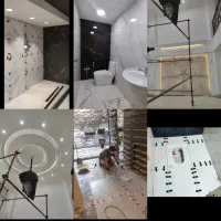 بنایی گچکاری سرامیک کاشی سنگ  تخریب  دیوار چنی  ..