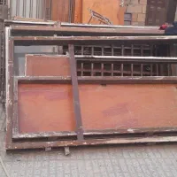 درب اهنی  چوبی