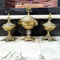 قندان و شکلات خوری برنجی