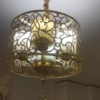 یک جفت لوستر ۴ شعله|لوستر و چراغ آویز|تهران, سلسبیل شمالی|دیوار