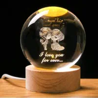 گوی کریستالی|چراغ خواب و آباژور|بندرعباس, |دیوار