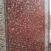 فرش بهشتی تمام ابریشم نو ۱ ماه استفاده شده