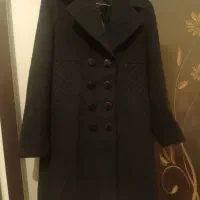 پالتو پشم اصل زنانه 48|لباس|ملکان, |دیوار