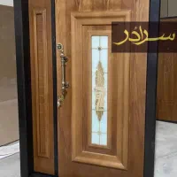 درب ضدسرقت نئوکلاسیک نما کامپوزیت،کرتین وال کدW004