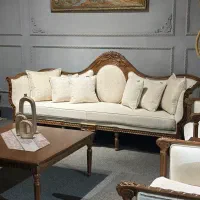 مبلمان سلطنتی استیل راحتی مدل مونالی باراث|مبلمان خانگی و میز عسلی|شاندیز, |دیوار