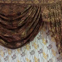 فروش پرده پذیرایی ۴متری و۳متری(هر دو ۷ میلیون)
