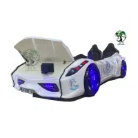 تخت طرح ماشین دخترانه پونی(اسب تک شاخ) پادچوب|تخت و سرویس خواب|یزد, |دیوار