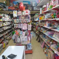 فروشنده خانم در فروشگاه تحریر