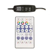 نور رقصان rgb|لامپ و چراغ|بابلسر, |دیوار