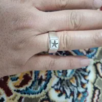 انگشتر حرز جواد وزن 8 گرم