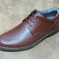 کفش تابستانی چرم گاوی 40.41.43.44مانده