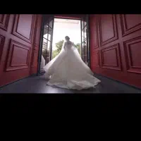 لباس عروس سنگدوزی شده