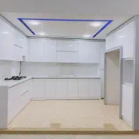 کمد دیواری وکابینت ام دی اف و درب اتاق خواب