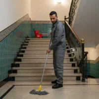 نظافت راه پله و پارکینگ مشاعات