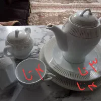 ظروف چینی مقصود،قوری ،فنجان