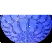 لوستر سقفی مدرن کریستالیLED کنترلی|لوستر و چراغ آویز|ورامین, ورامین|دیوار