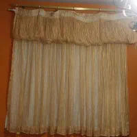 پرده همراه با میله و گیره|پرده، رانر، رومیزی|تهران, استقلال|دیوار