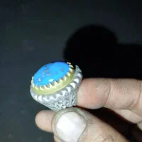 انگشتر فیروزه رکاب دست ساز