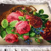 تابلو فرش|تابلو فرش|بهار, |دیوار