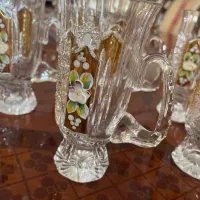 چای خوری طلاکوب اصل چک،