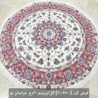 فرش دایره دستباف تبریز ۲×۲ خطیبی|فرش|تهران, ونک|دیوار