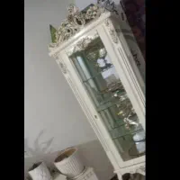 بوفه وجاکفشی ست سفیددرحدخشک مخصوص جهیزیه عروس|بوفه، ویترین، کنسول|زابل, |دیوار