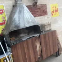 منقل ذغالی جیگرکی و کبابی سالم به همراه فن حلزونی