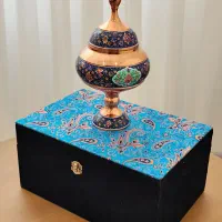 ظرف نفیس مسی .