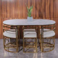 میزو صندلی ناهارخوری فلزی کد161|میز و صندلی غذاخوری|همدان, |دیوار