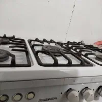 اجاق گاز طرح فر پنج شعله سفید|اجاق گاز و لوازم برقی پخت‌وپز|گلبهار, شهر جدید گلبهار|دیوار