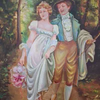 تابلو نقاشی رنگ روغن روی بوم|تابلو، نقاشی، عکس|نسیم‌شهر, |دیوار