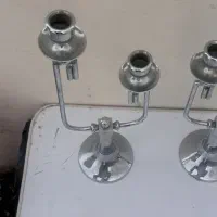 یک جفت جاشمعی تیتانیوم|مجسمه، تندیس، ماکت|رشت, بازار|دیوار