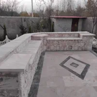 محوطه سازی دور ویلا|خدمات پیشه و مهارت|رشت, ولکس|دیوار