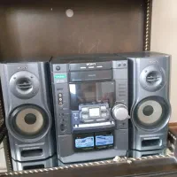 ضبط سونی سه دیسک و کاست خور اصل