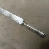 چاقو فرانسوی روکش نقره و طلا
