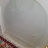 شیشه گرد عرض ۱۲۰