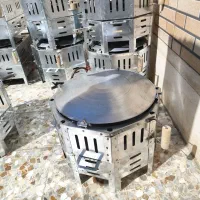 تنور صدفی هشت‌ضلعی 50 سانتی استیل